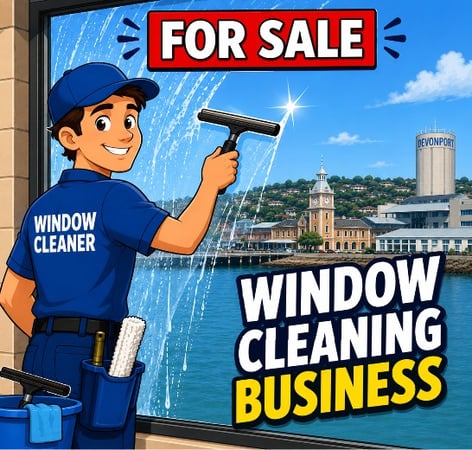 Very Profitable Window Cleaning: 76% Margin, 10yrs, $0 Ads, NW Coast TAS