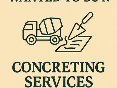 WANTED: Concreting Services in Australia - Buyer Ready image