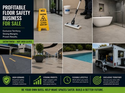 Photo of Profitable Slip Resistant Floor Safety & Compliance Business