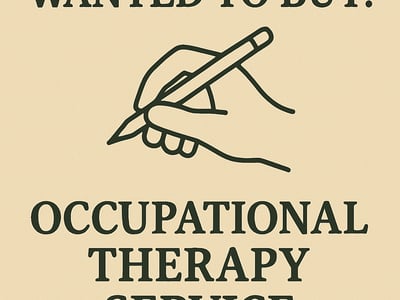 WANTED: Occupational Therapy Service in Australia - Buyer Ready image