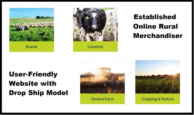 Strategic Investment: Established Online Rural Merchandise