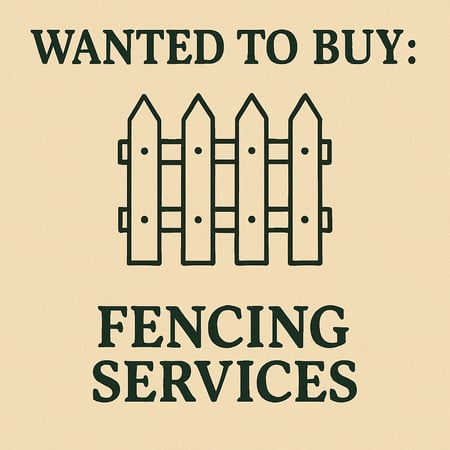WANTED: Fencing Services in Australia - Buyer Ready