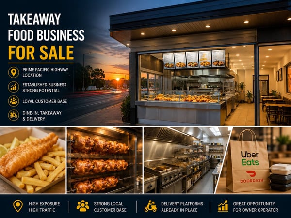 Profitable Takeaway Opportunity | Prime Pacific Highway Location