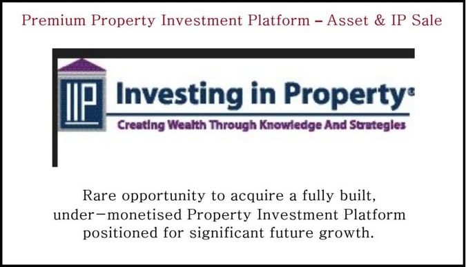 PREMIUM ACQUISITION OPPORTUNITY- Price: On Application Strategic Acquisition