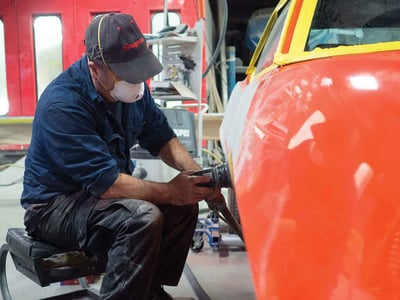 Highly Profitable Panel Beating and Spray Painting with Rental Car Division - QLD image