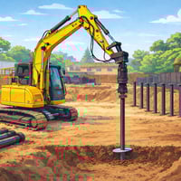 Steel Screw Pile Asset Sale Only - Plant and Equipment Package - Sydney, NSW image