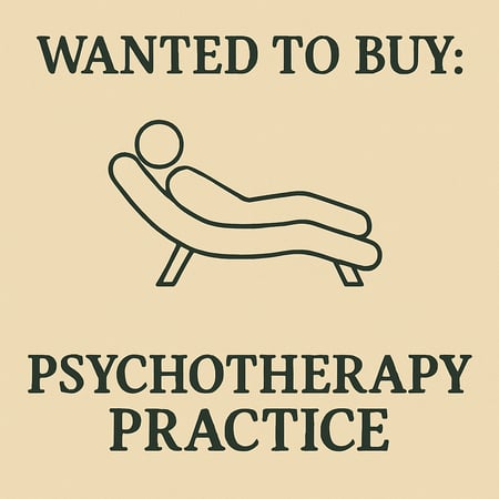 WANTED: Psychotherapy Practice in Australia - Buyer Ready