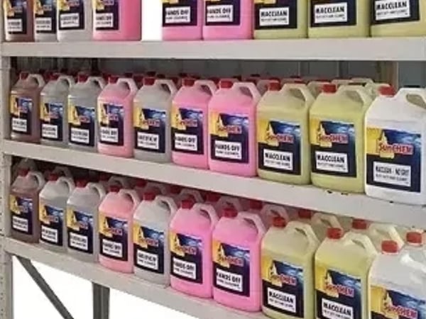 Cleaning products manufacturer     OFFERS ACCEPTED