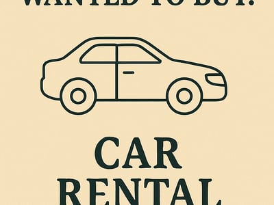 WANTED: Car Rental in Australia - Buyer Ready image