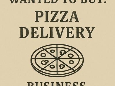 WANTED: Pizza Delivery Business in Australia - Buyer Ready image