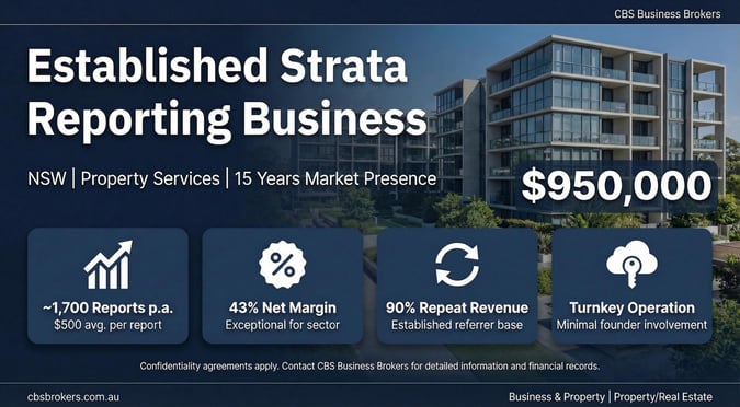 Established Strata Reporting Business | NSW | Strong Margins |
