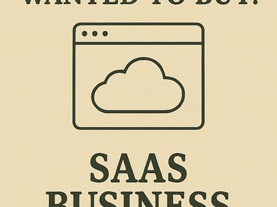 WANTED: SaaS Business in Australia - Buyer Ready image