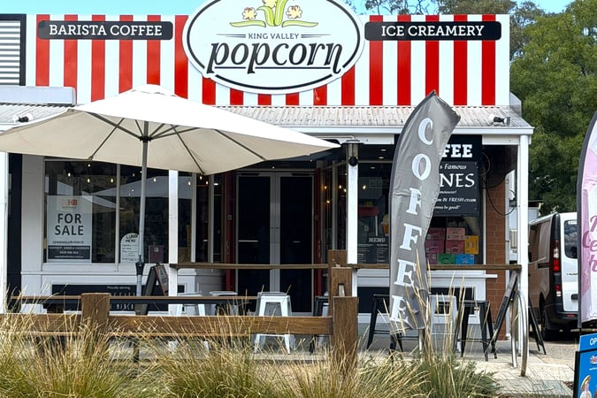 LEASEHOLD - King Valley Popcorn Cafe & Ice Creamery, Glenrowan - 1P0571