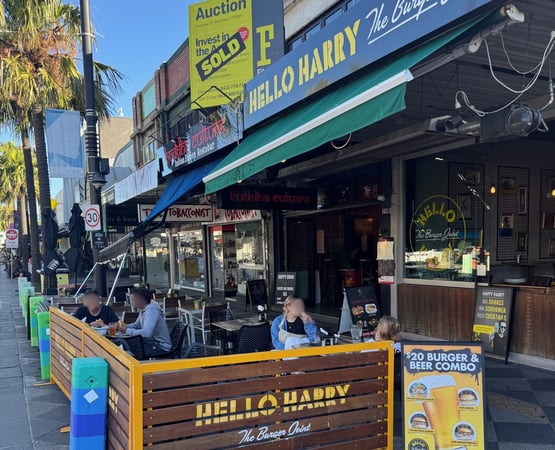 Hello Harry Burger Joint - St Kilda, VIC