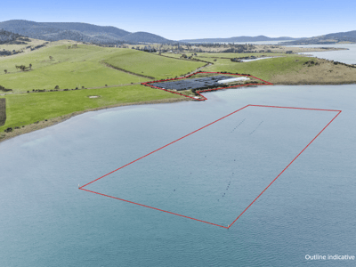Land base aquaculture facility and marine lease image
