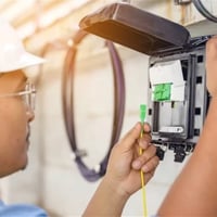 Commercial Electrical, Data & Fibre Optic Installation image