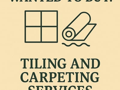 WANTED: Tiling and Carpeting Services in Australia - Buyer Ready image