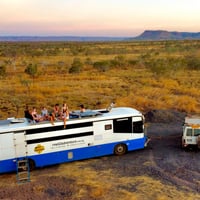 Mobile Hostel and Tour Business with Fleet and Established Brand image