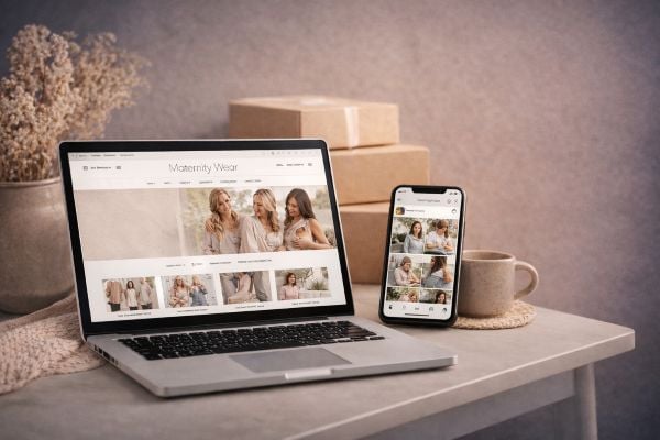 Maternity & Breastfeeding E-Commerce Platform for Sale — Ready to Operate