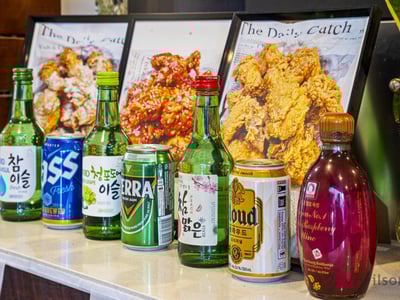 Fried chicken and Beer - licensed Korean style restaurant - perfect main road location image