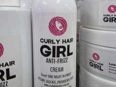 E-commerce Curly Hair Products & accessories thriving business. WORK FROM HOME. image