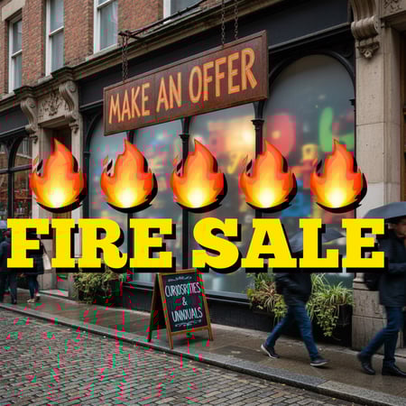  Bargain Giftware Clothing Retail Shop  5763-4 