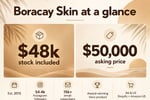 10yr vegan beauty brand, award-winning hero product | 54k IG | $48k stock incl