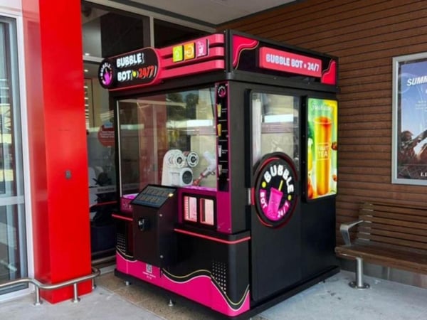 Fully Automated Robotic Bubble Tea Machine Business