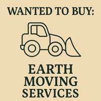 WANTED: Earth Moving Services in Australia - Buyer Ready image