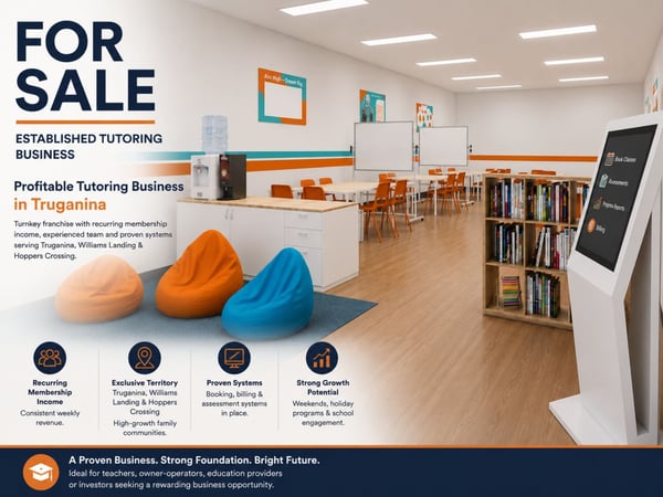 Established Tutoring Business in Truganina High Growth, Convenient Location