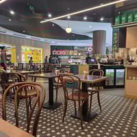 Newly set up cafe and Ice Cream stall, High Point shopping Centre image