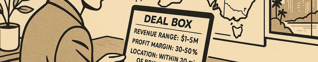 The Business Buyer's Blueprint: Defining Your Deal Box cover image