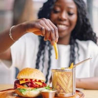 Modern Burger Restaurant located in Busy Shopping Centre image