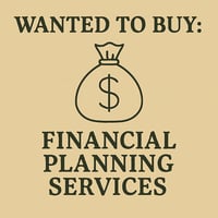 WANTED: Financial Planning Services in Australia - Buyer Ready image