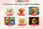 Online Pet Portrait Studio App - Highly Lucrative
