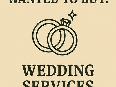 WANTED: Wedding Services in Australia - Buyer Ready image