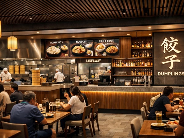 Chinese Dumpling Restaurant With Great Shop Fit Out And Cheap Rent For Sale In Adelaide CBD