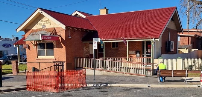 Licensed Post Office & Mail Runs, Culcairn