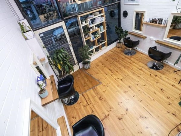 Organic and sustainable hair salon