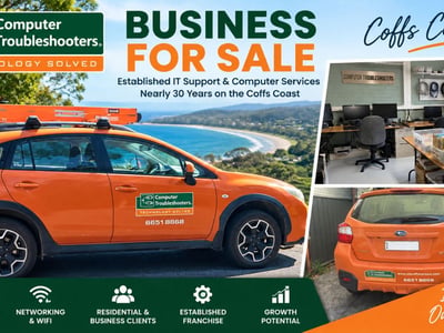Established IT Support & Computer Services Business — Coffs Coast, NSW image