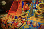 Arcade Games in Movie Foyer