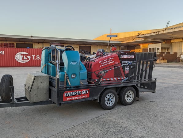 Warehouse Sweeping and Scrubbing primary image