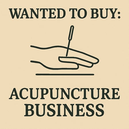 WANTED: Acupuncture Business in Australia - Buyer Ready