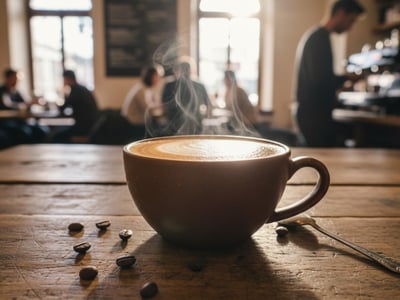 UNDER MANAGEMENT | CORNER POSITION CAFE for sale | MAS image