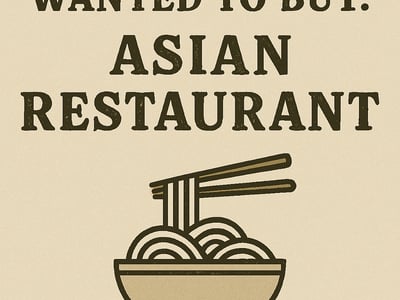 WANTED: Asian Restaurant Business in Australia - Buyer Ready image
