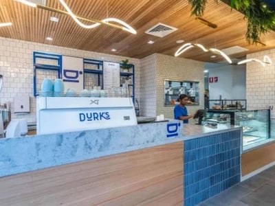Durks Cafe + Eatery is coming to the new Bingara Gorge shopping centre . Secure this main entrance new store location today . $300k image