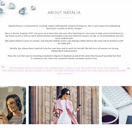 Online Fashion Business: Website Ready for New Vision