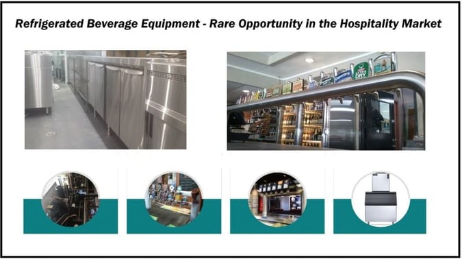 Refrigerated Beverage Equipment - Rare Opportunity in the Hospitality Market