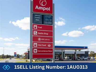 Ampol Service Station near Inverell - with Headlease image