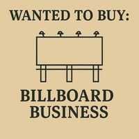WANTED: Billboard Business in Australia - Buyer Ready image